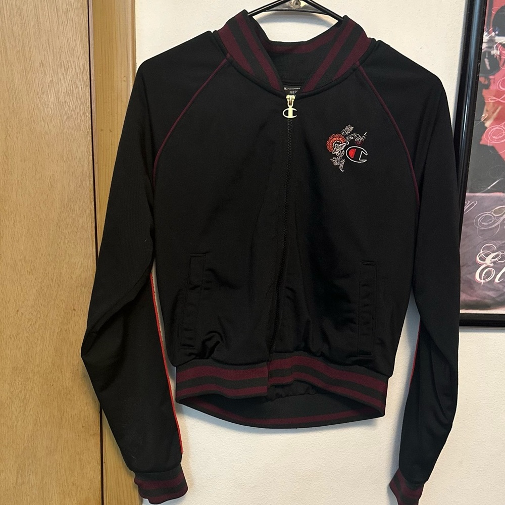 Champion jacket.